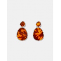 Earrings With Rhinestones